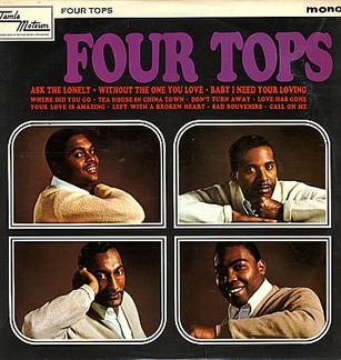 歌曲 Baby I Need Your Loving 被收錄於專輯《Four Tops》 // 網上圖片